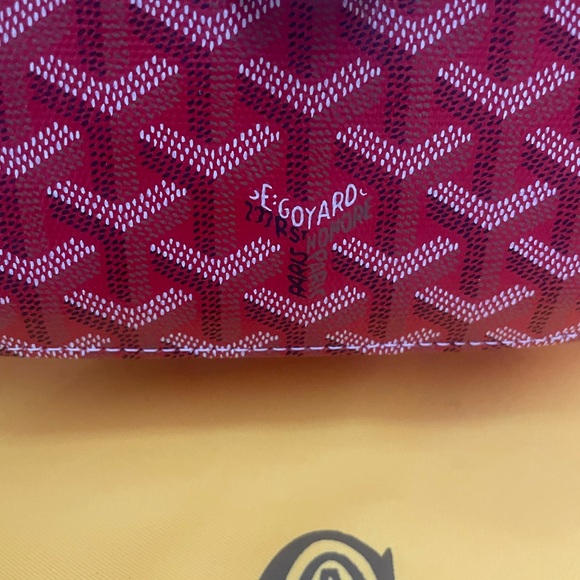 Goyard Red Crossbody Bag purse - Picture 6 of 9